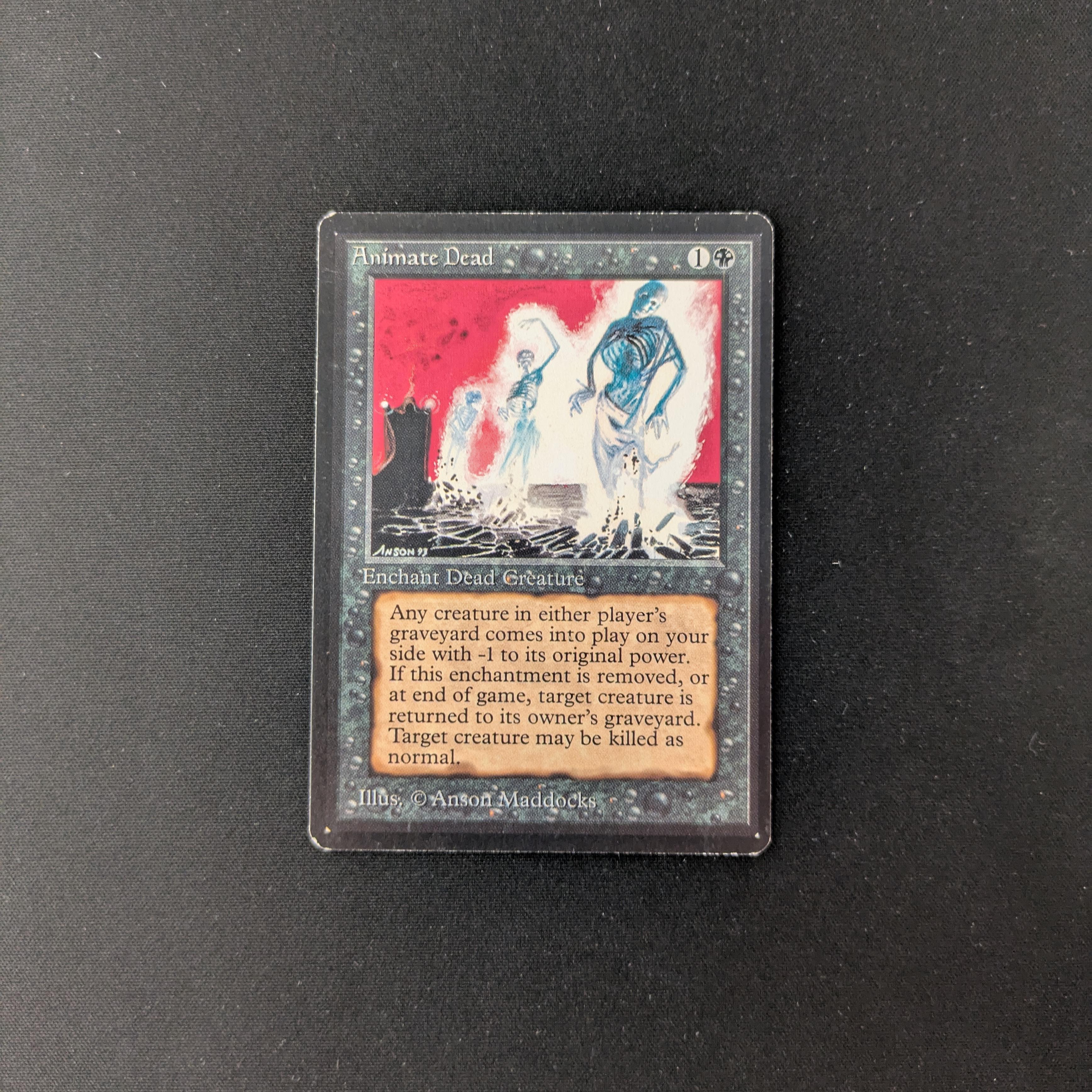 MTG Singles - Animate Dead - Beta - 