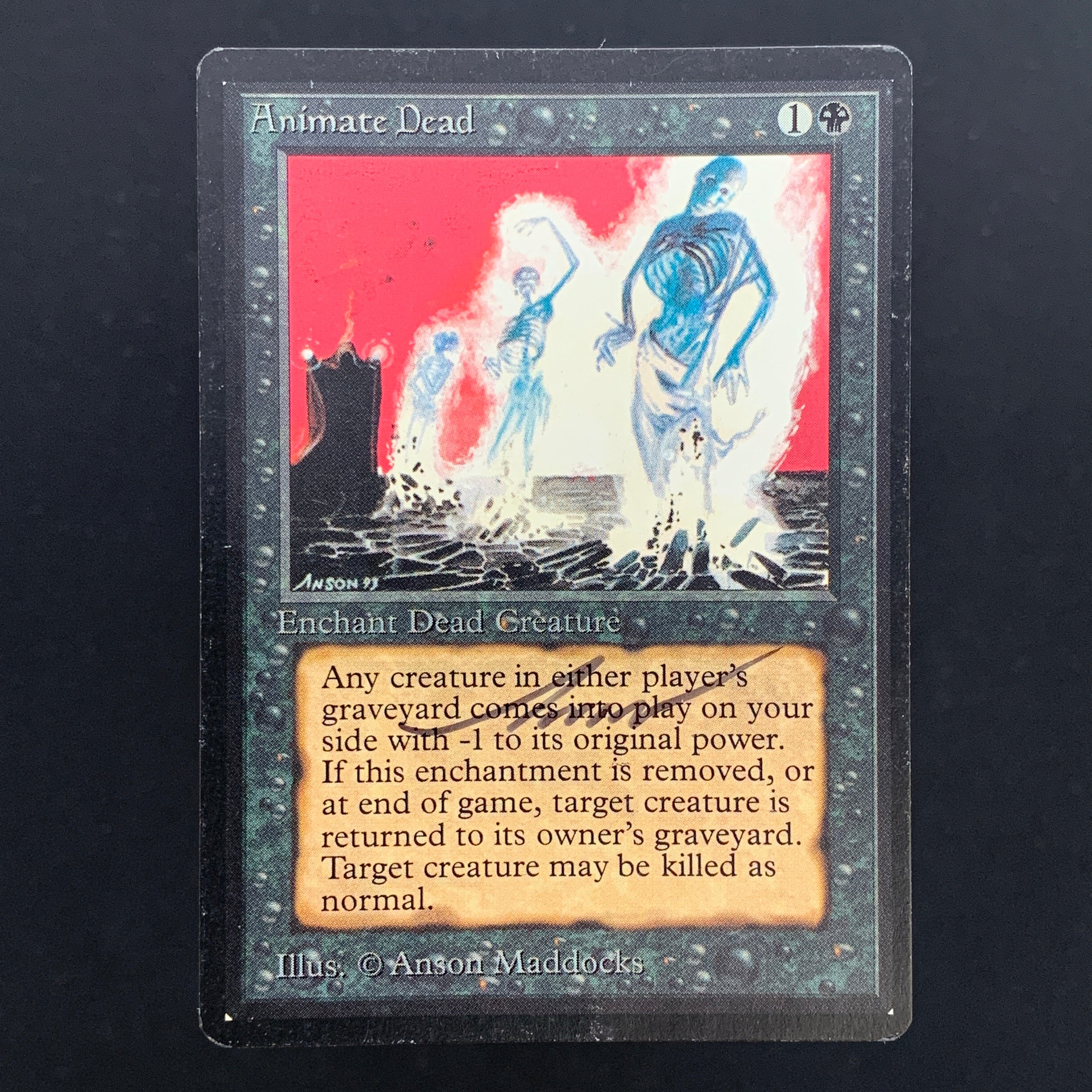 MTG Singles - Animate Dead - Beta - 