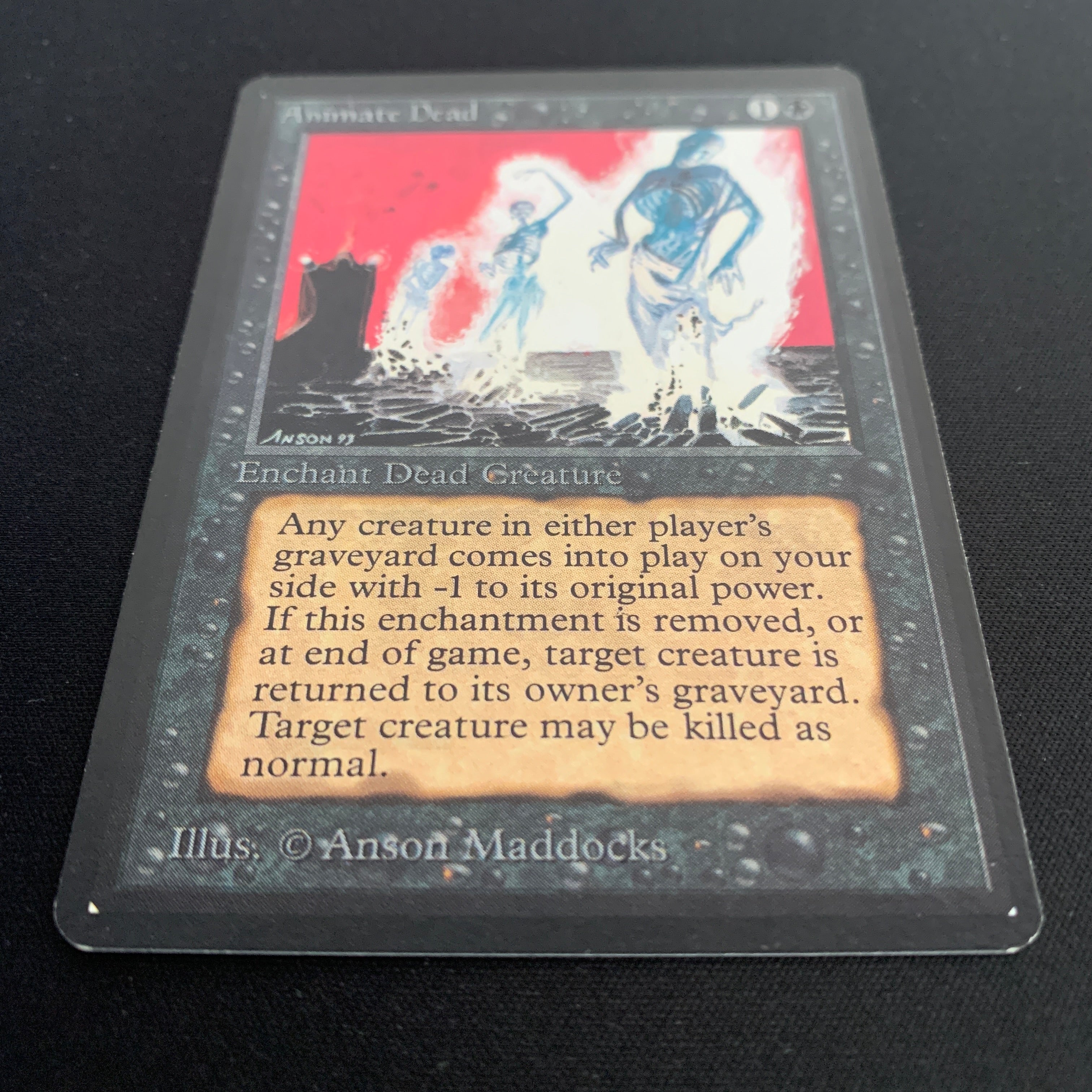 MTG Singles - Animate Dead - Beta - 