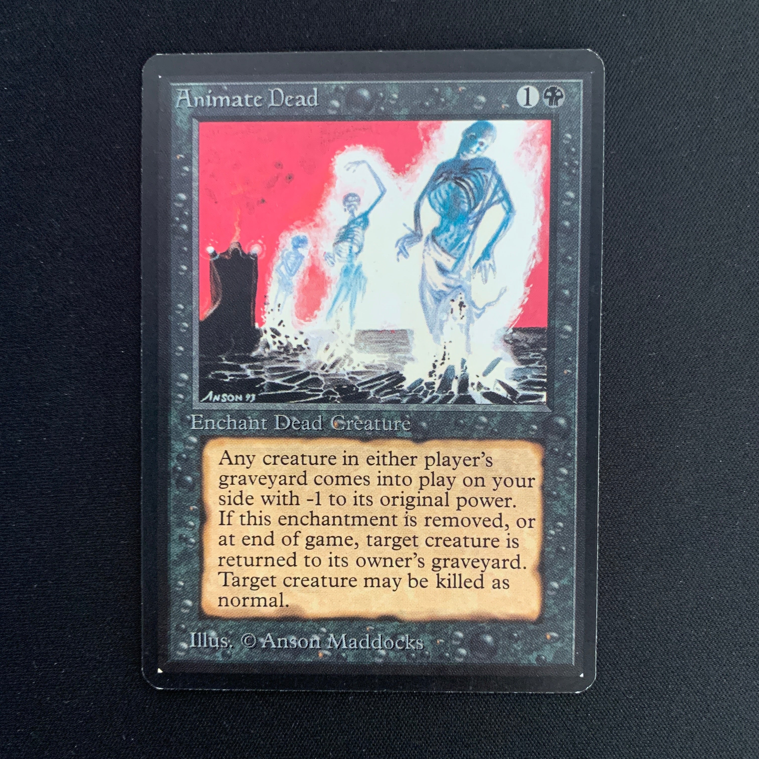 MTG Singles - Animate Dead - Beta - 