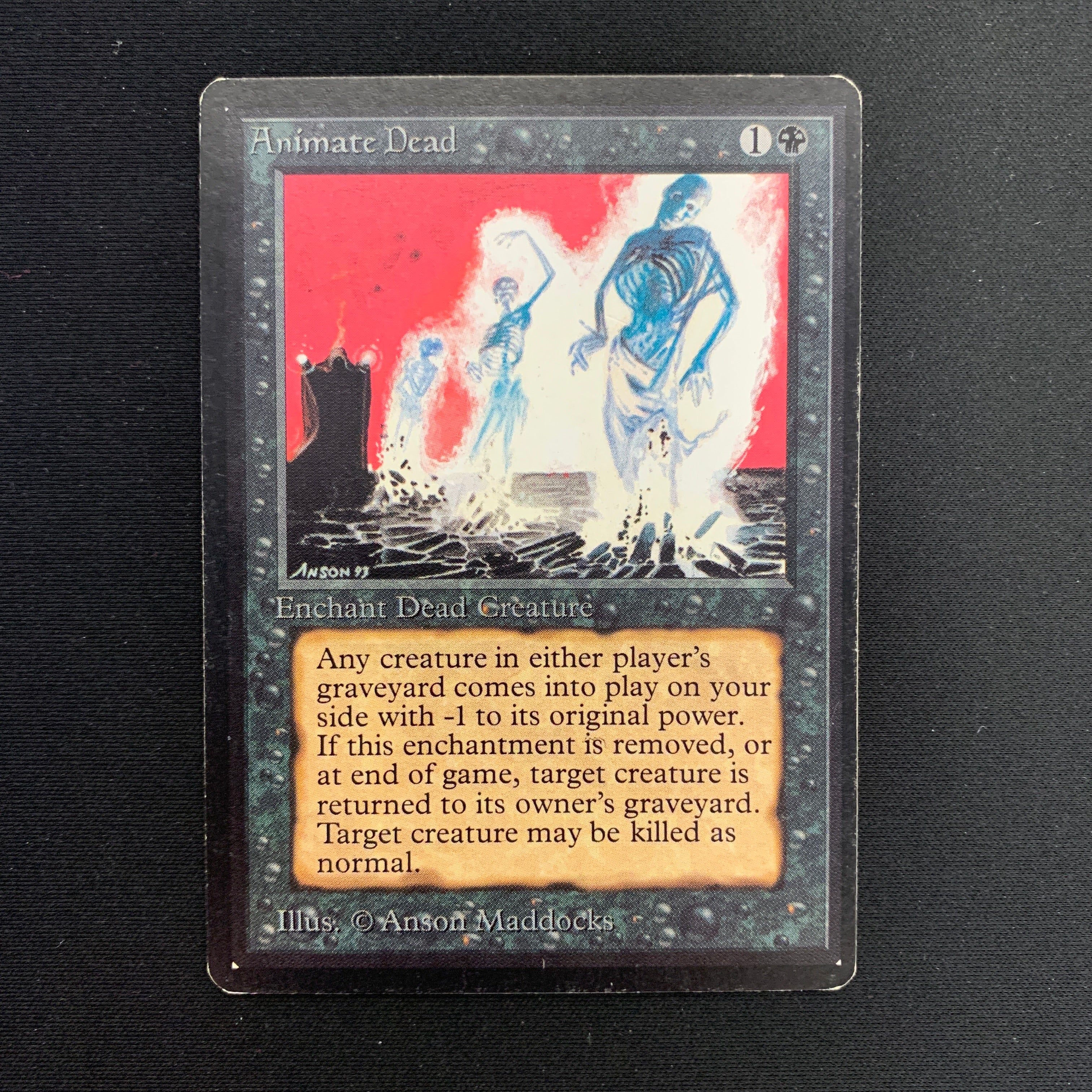 MTG Singles - Animate Dead - Beta - 