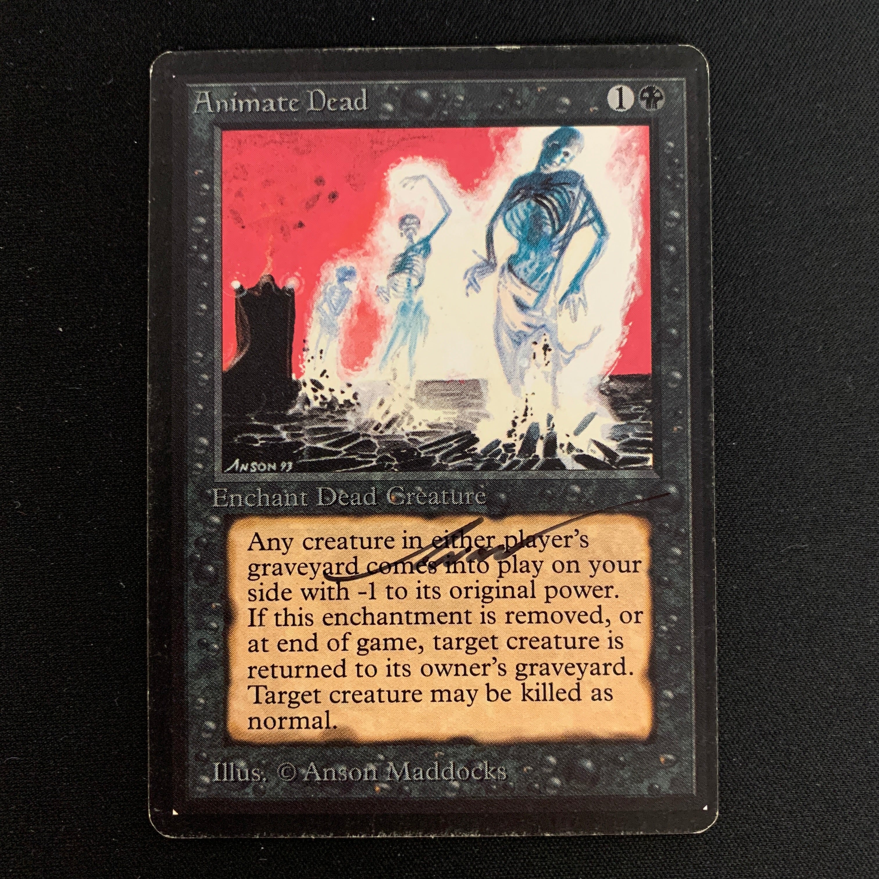 MTG Singles - Animate Dead - Beta - 