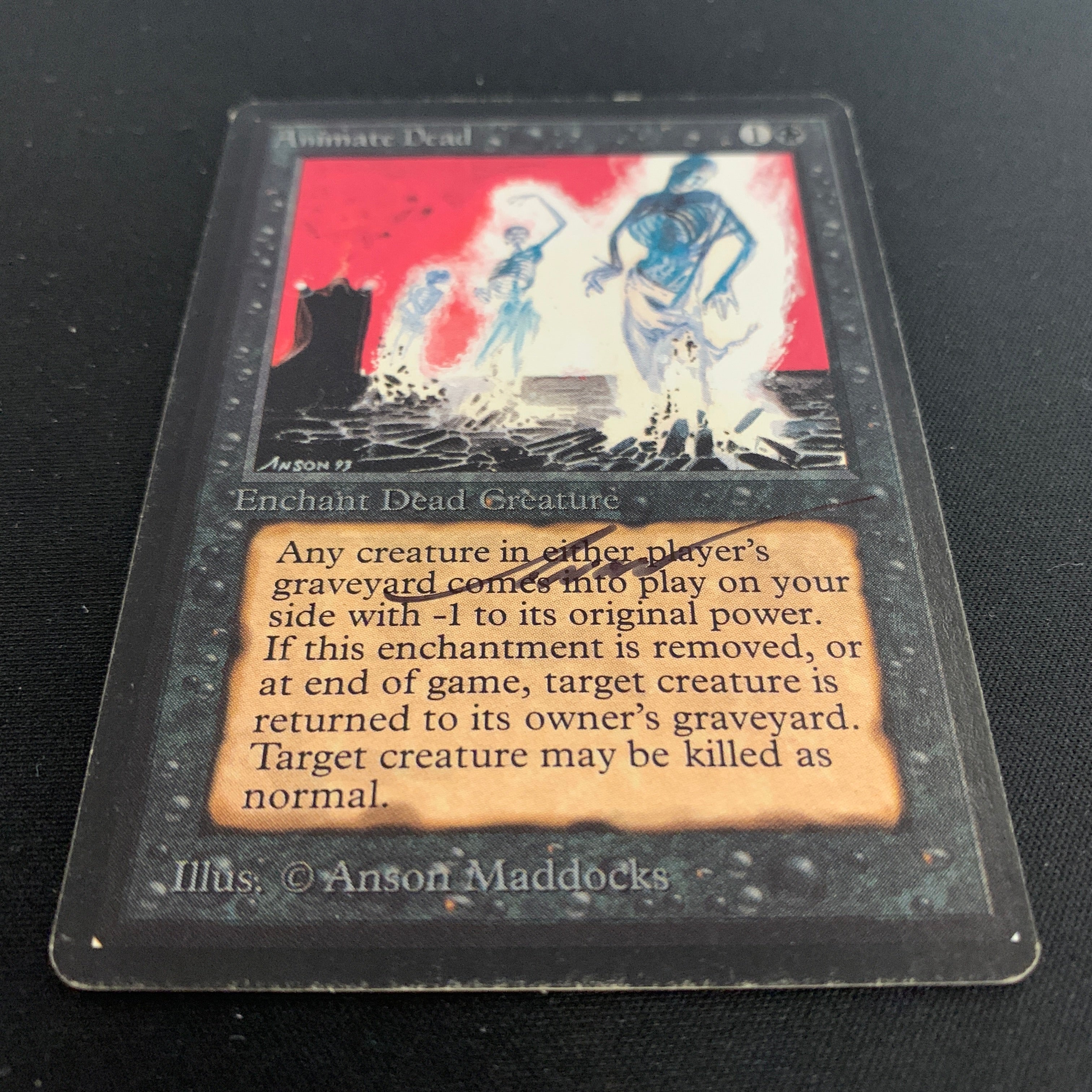 MTG Singles - Animate Dead - Beta - 