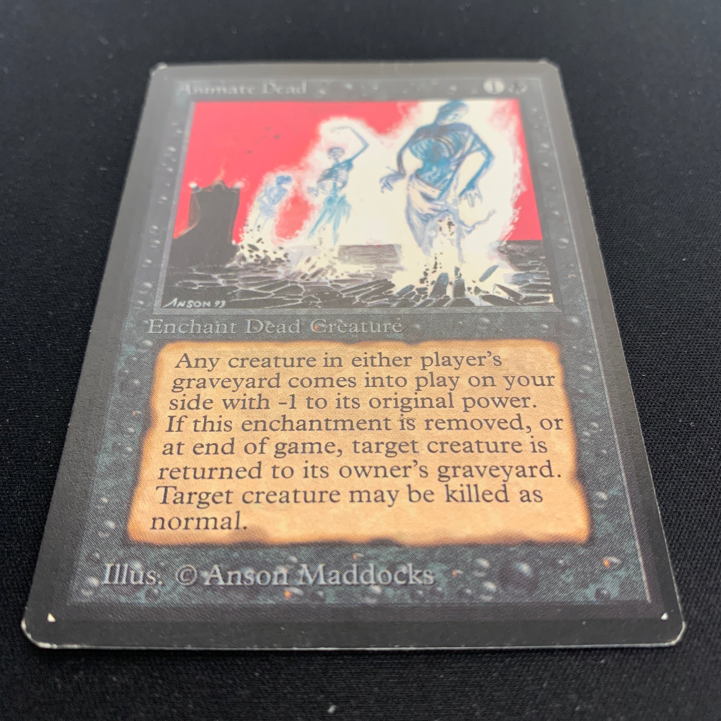 MTG Singles - Animate Dead - Beta - 