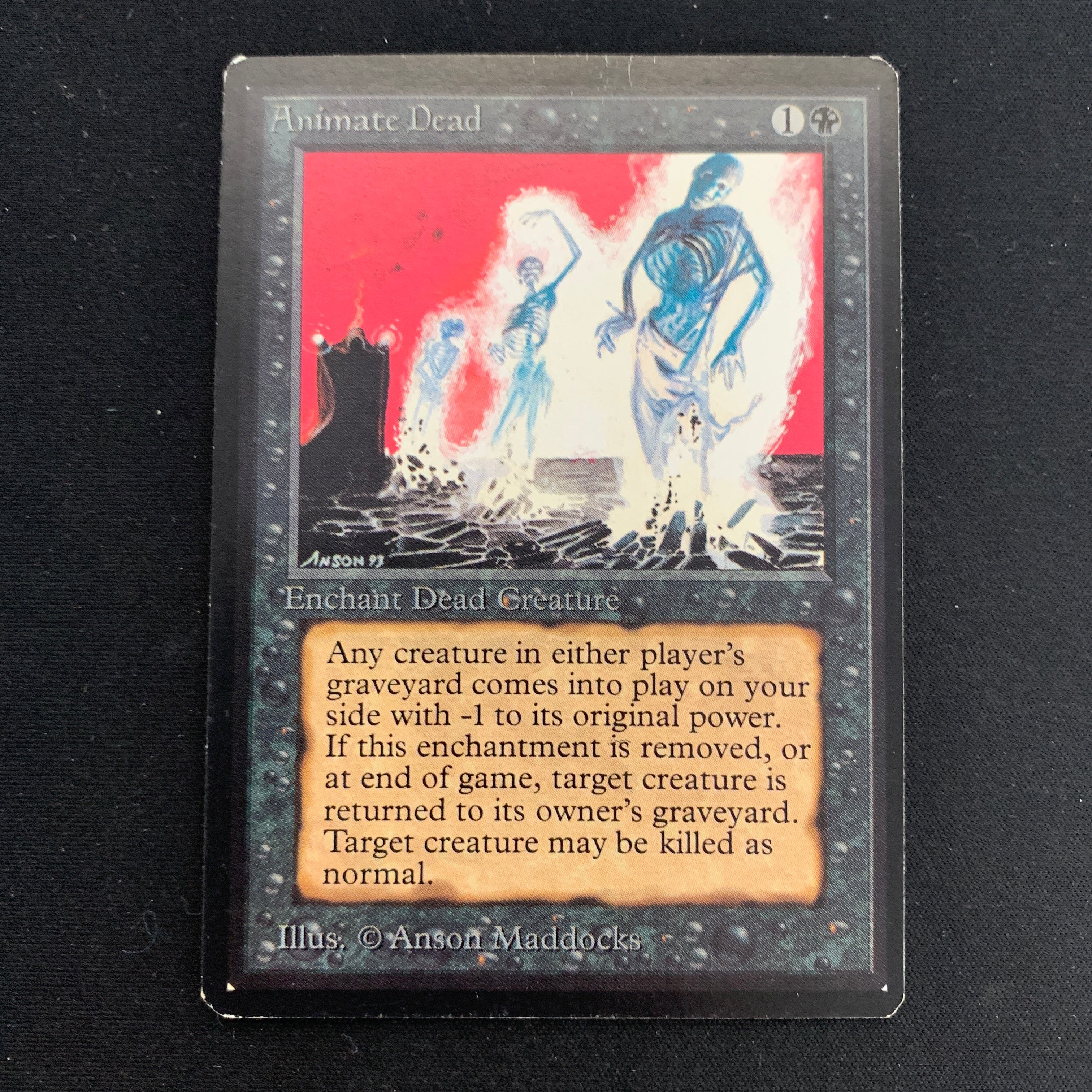 MTG Singles - Animate Dead - Beta - 