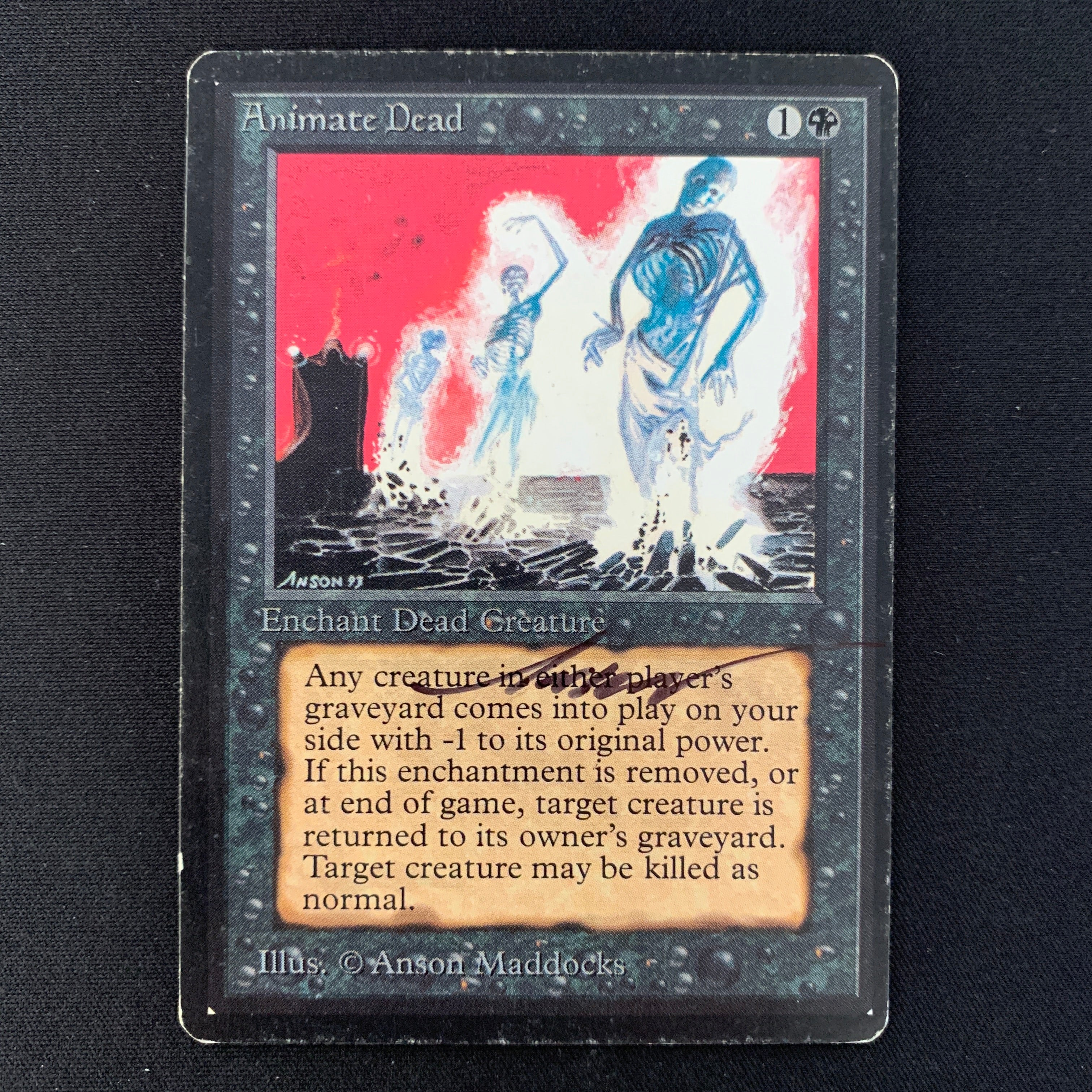 MTG Singles - Animate Dead - Beta - 