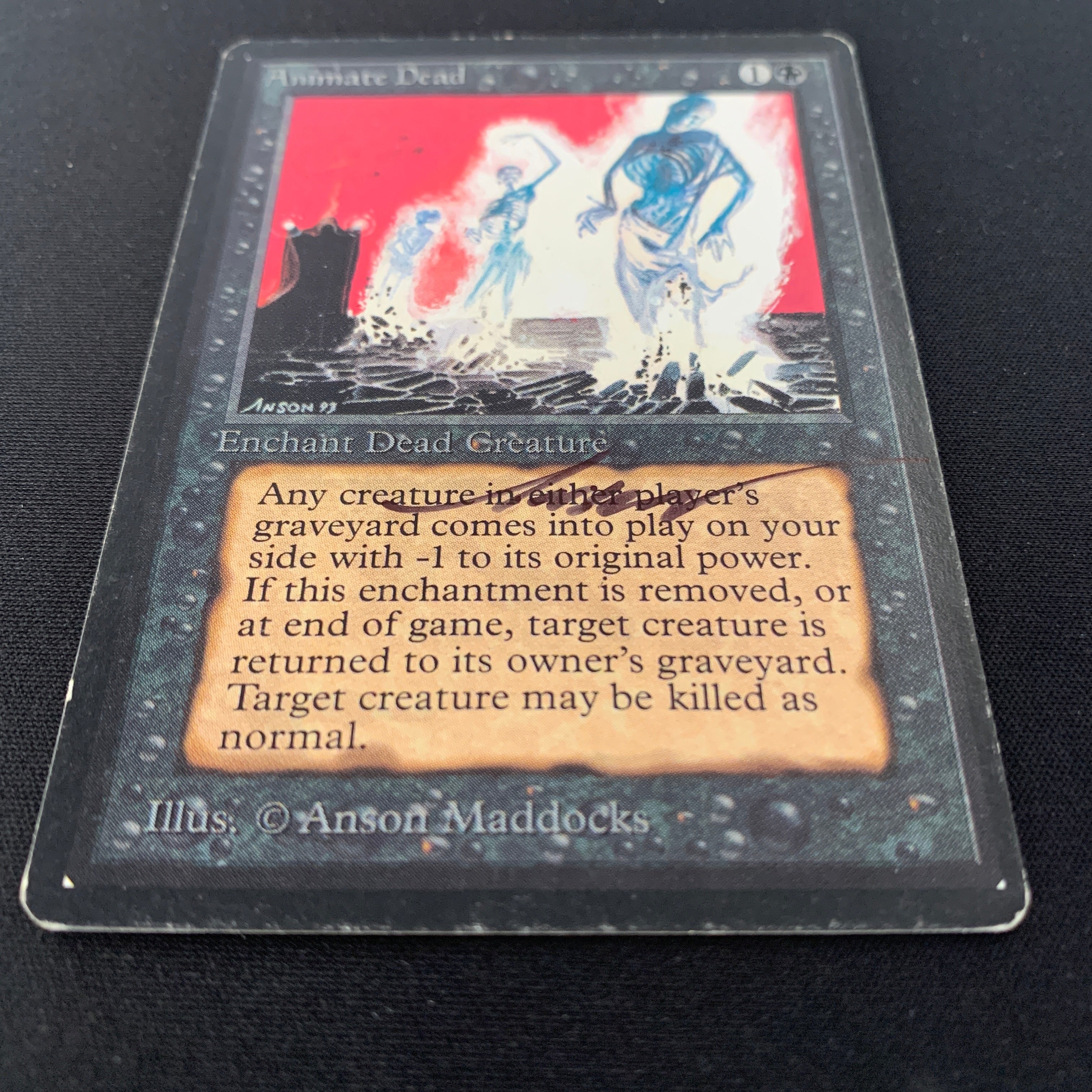 MTG Singles - Animate Dead - Beta - 