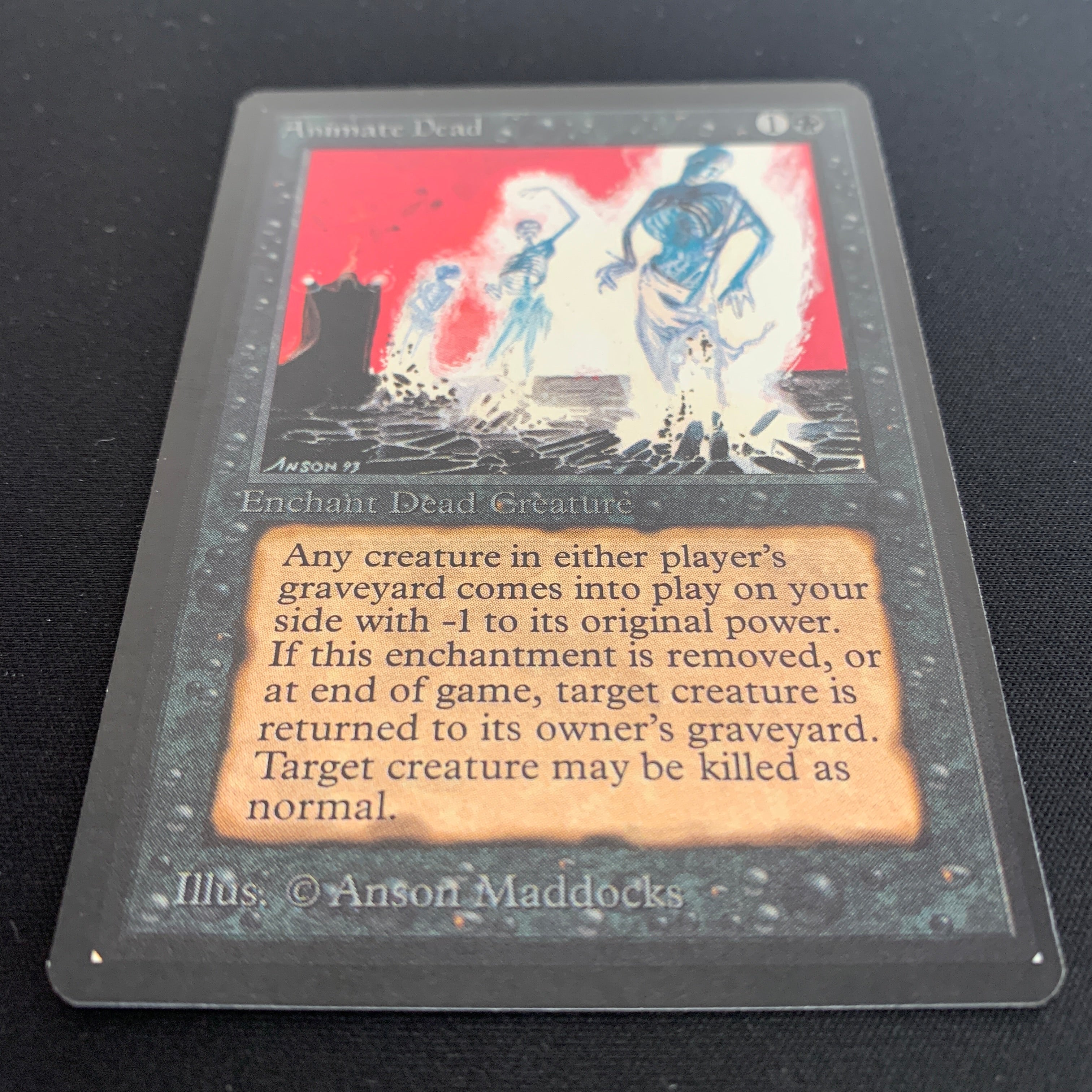 MTG Singles - Animate Dead - Beta - 