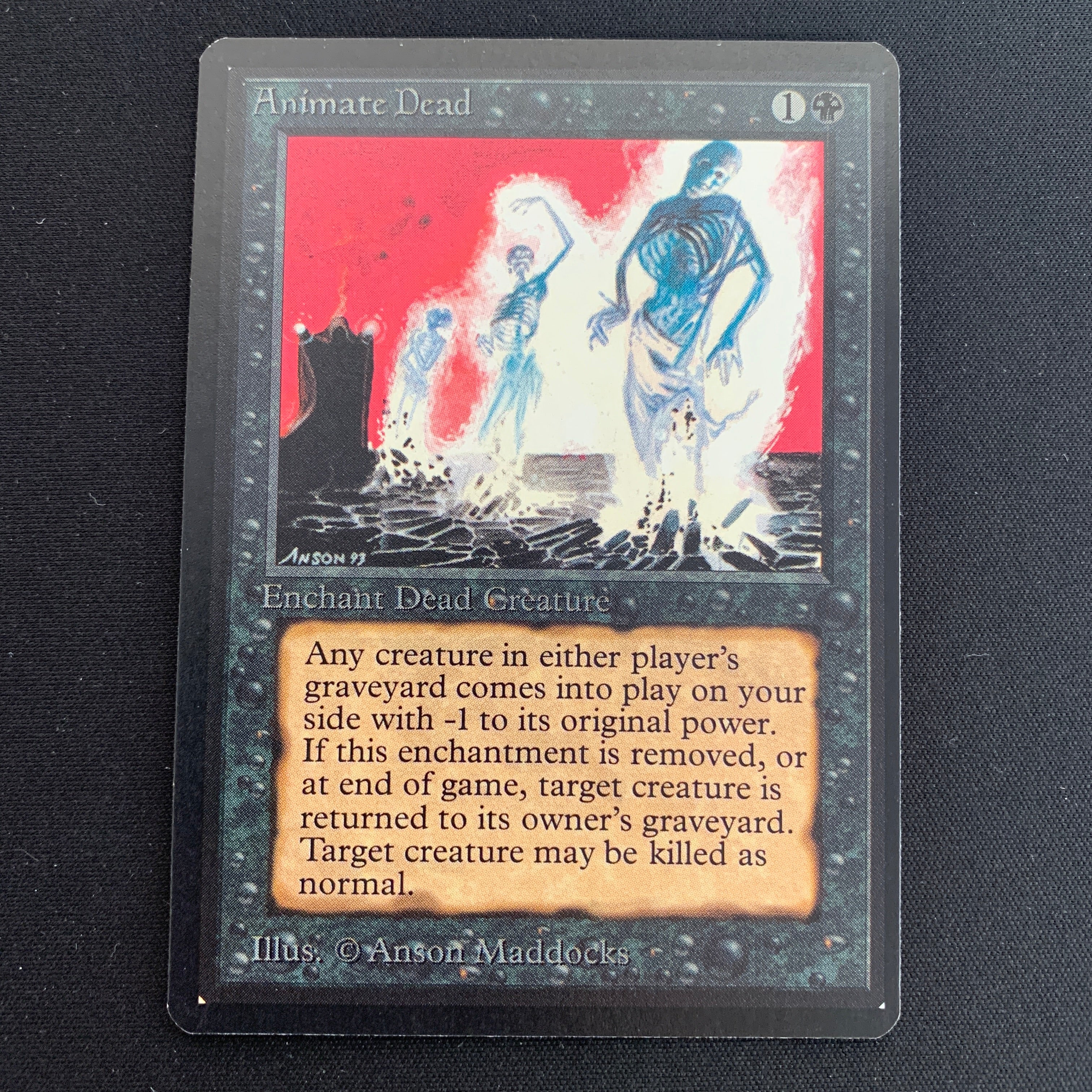 MTG Singles - Animate Dead - Beta - 