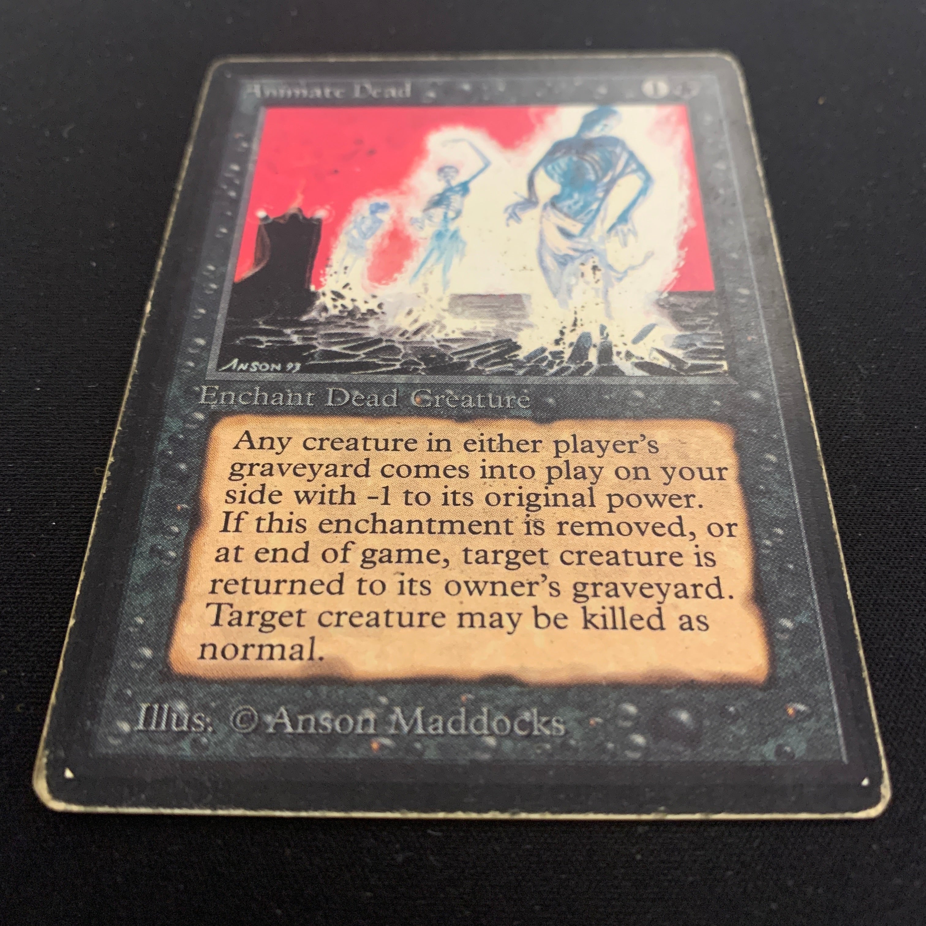 MTG Singles - Animate Dead - Beta - 