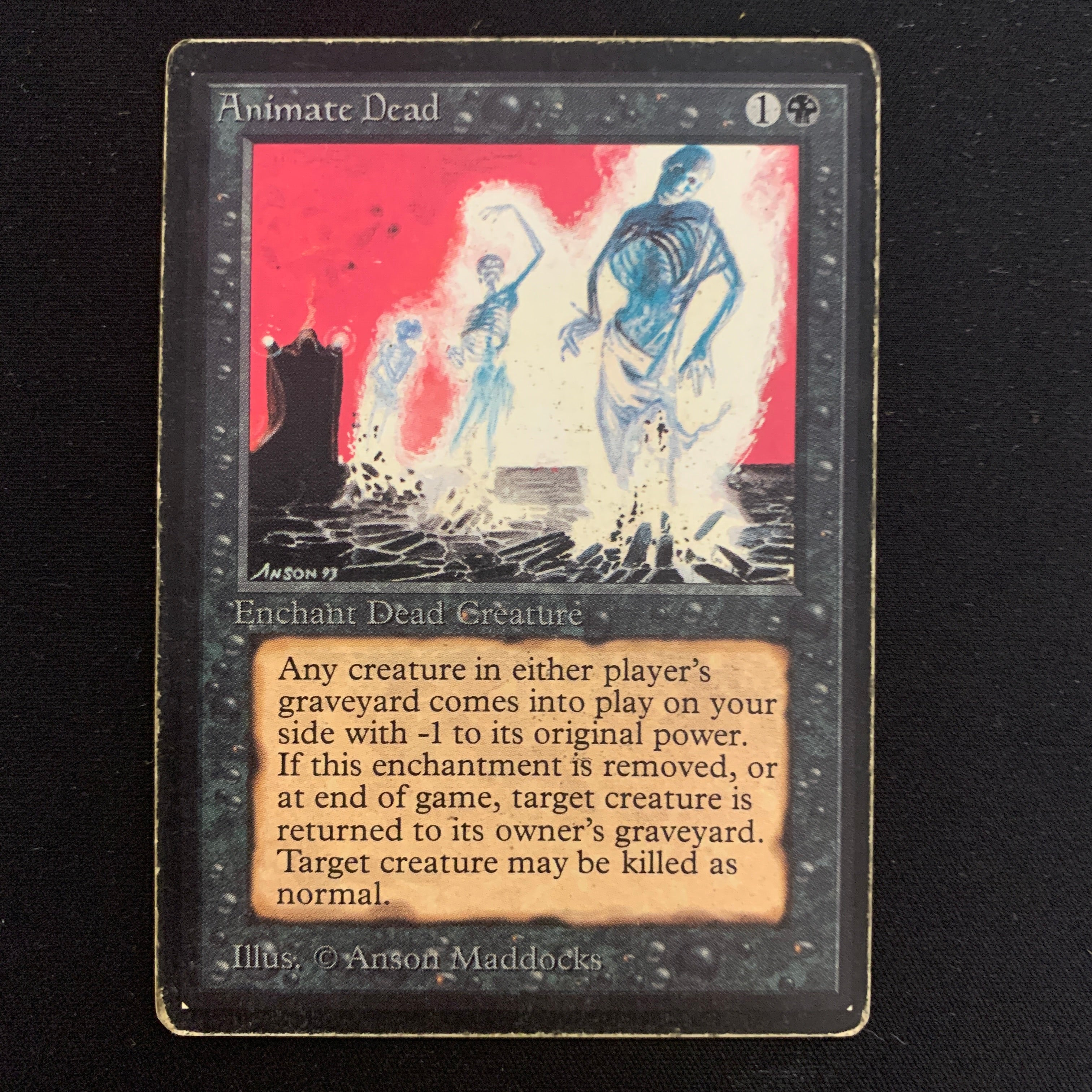 MTG Singles - Animate Dead - Beta - 