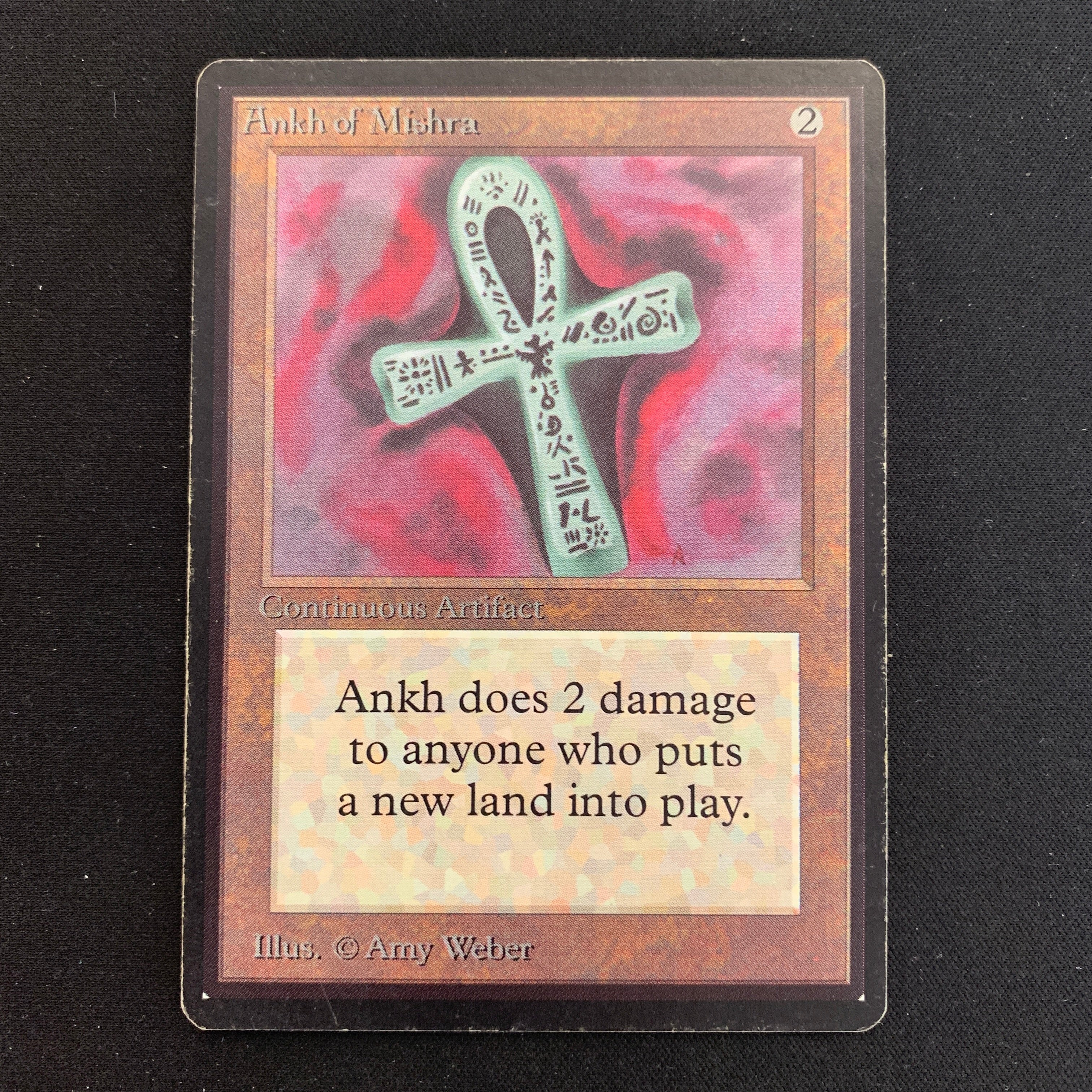 MTG Singles - Ankh of Mishra - Beta - 