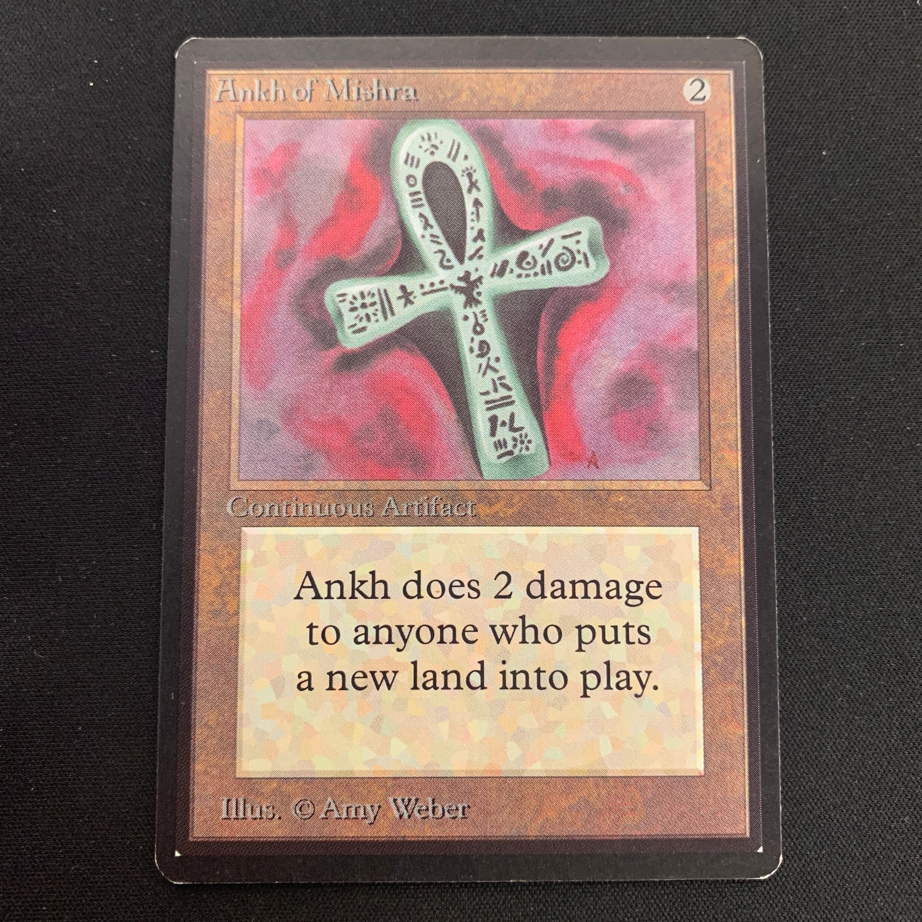 MTG Singles - Ankh of Mishra - Beta - 