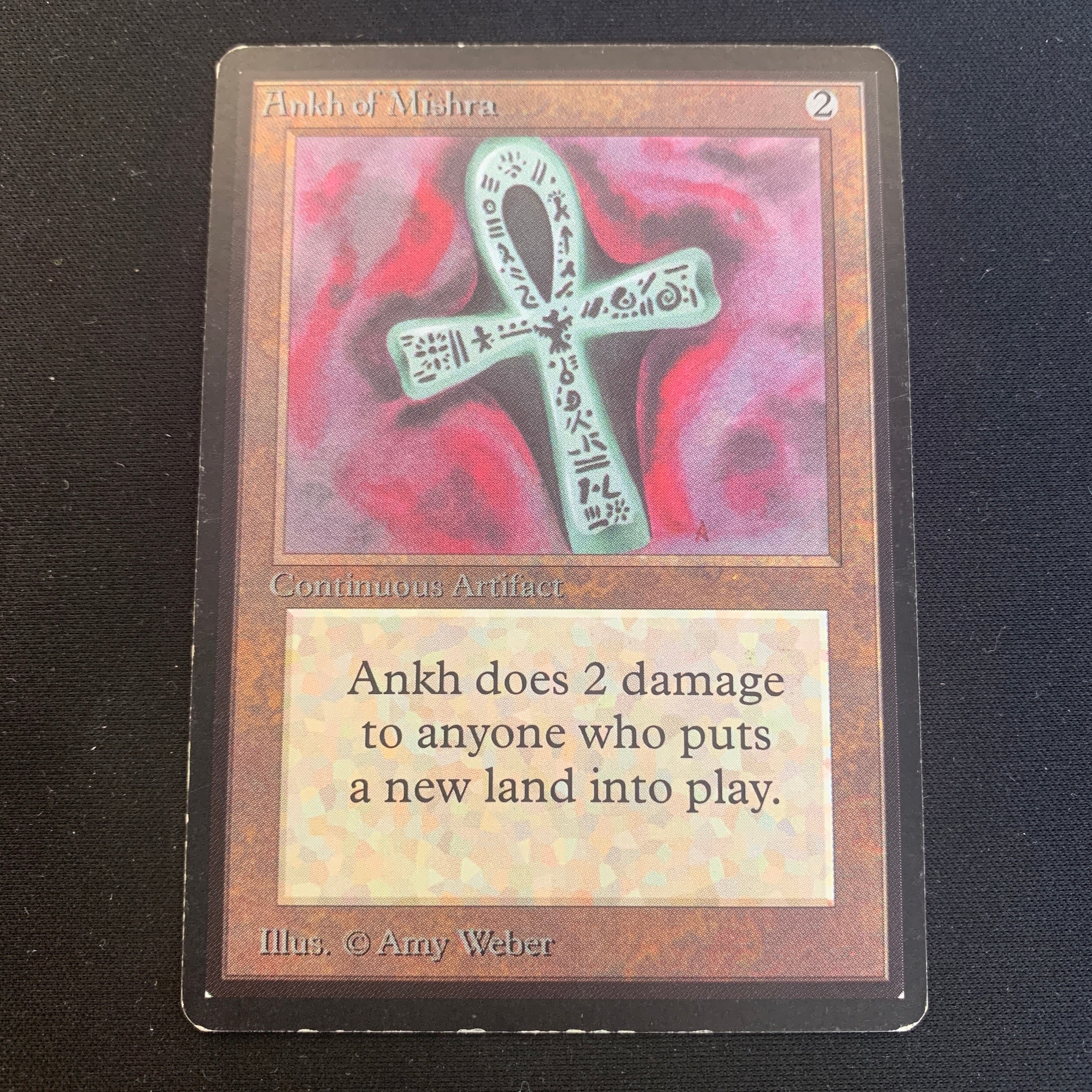 MTG Singles - Ankh of Mishra - Beta - 