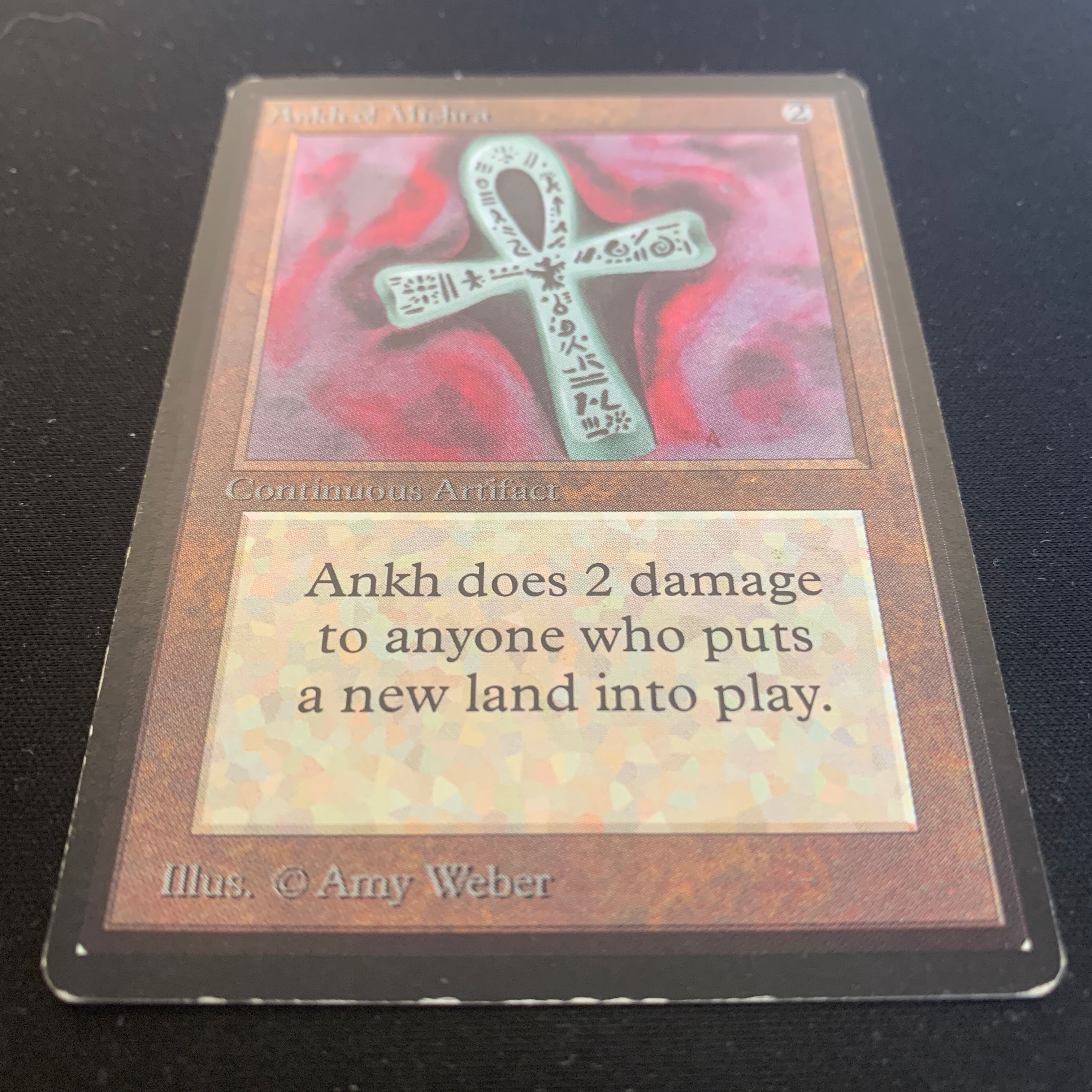 MTG Singles - Ankh of Mishra - Beta - 