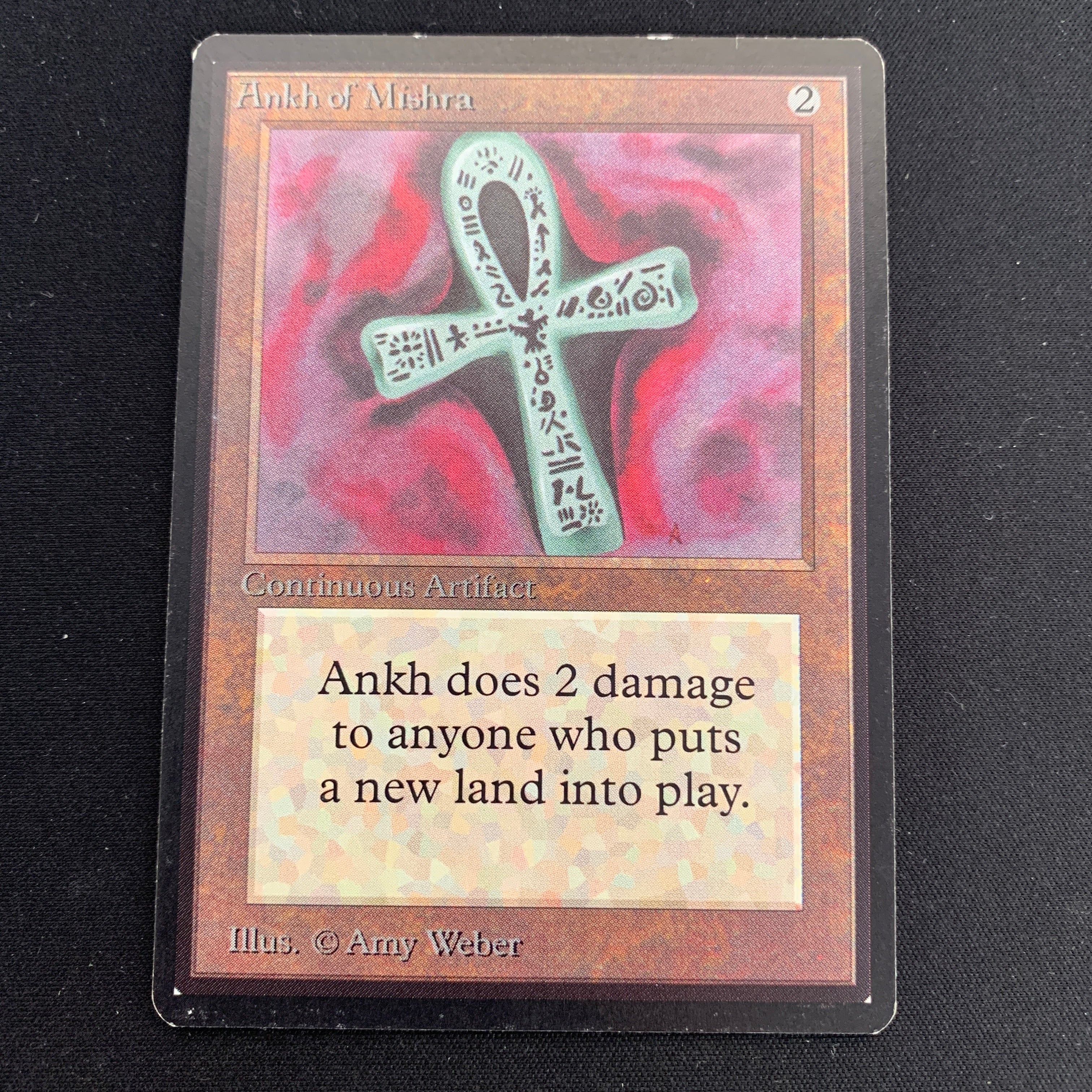 MTG Singles - Ankh of Mishra - Beta - 