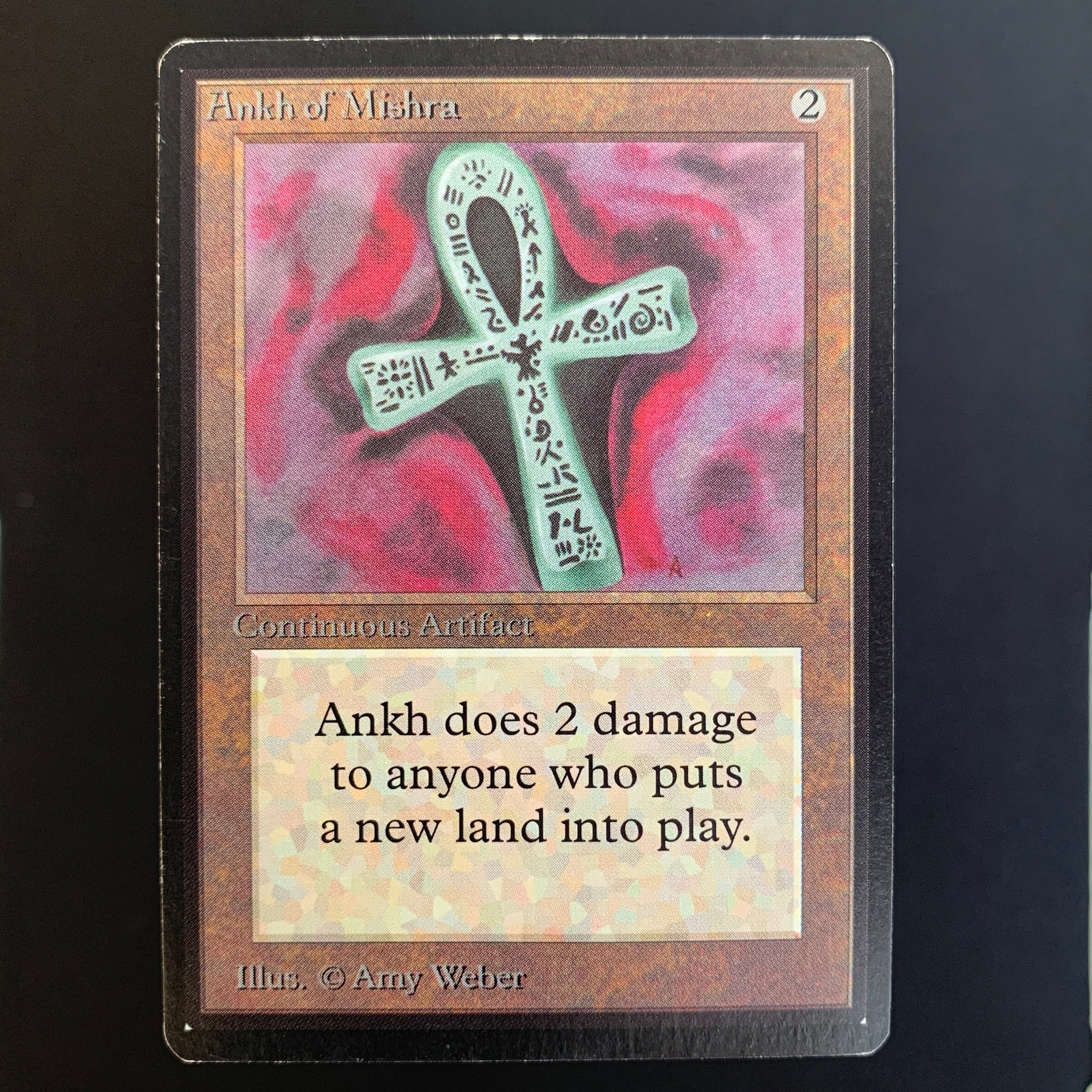 MTG Singles - Ankh of Mishra - Beta - 