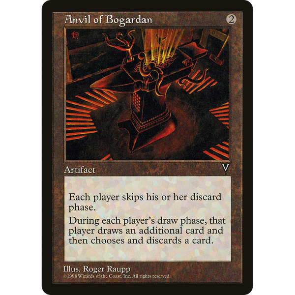 Magic the Gathering Anvil of Bogardan - Visions NM