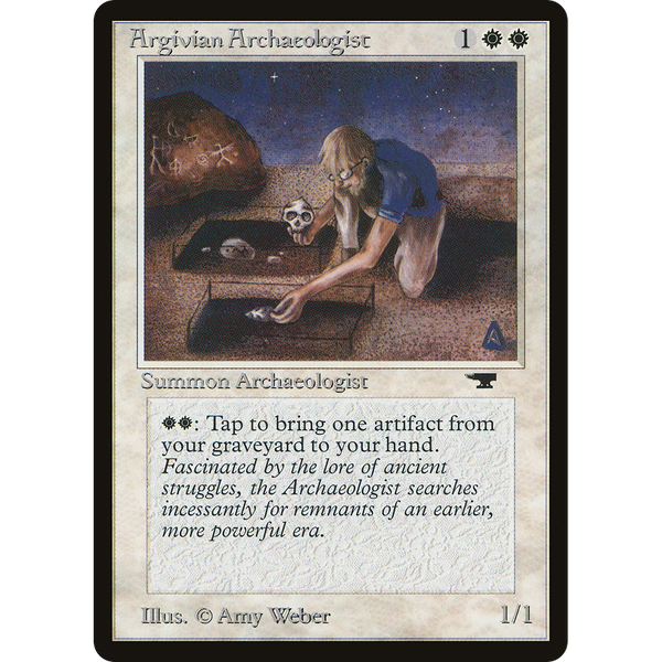 Magic the Gathering Argivian Archaeologist - Antiquities NM