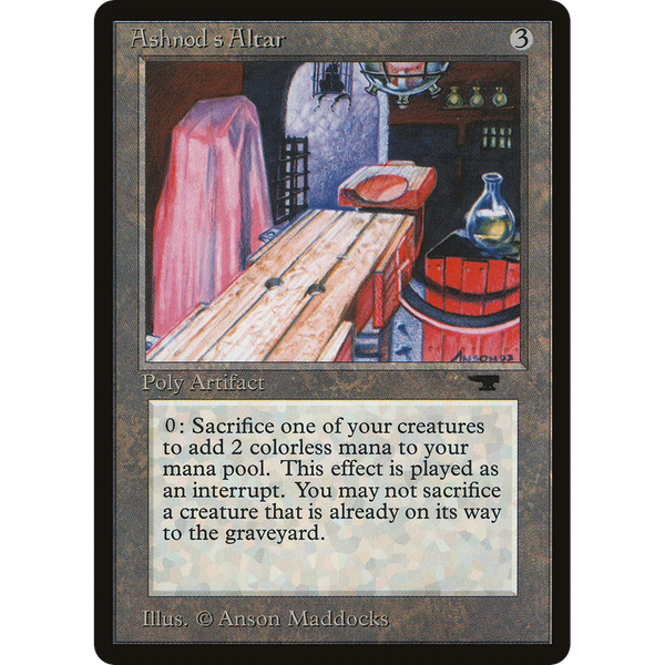 Magic the Gathering Ashnod's Altar - Antiquities NM