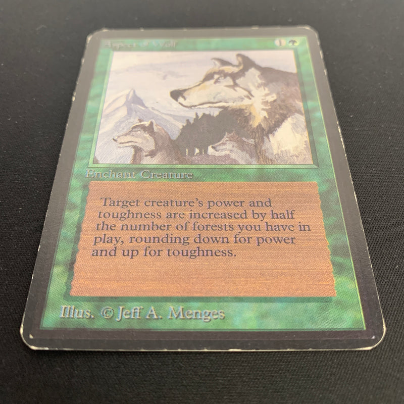 Magic the Gathering Aspect of Wolf - Alpha 