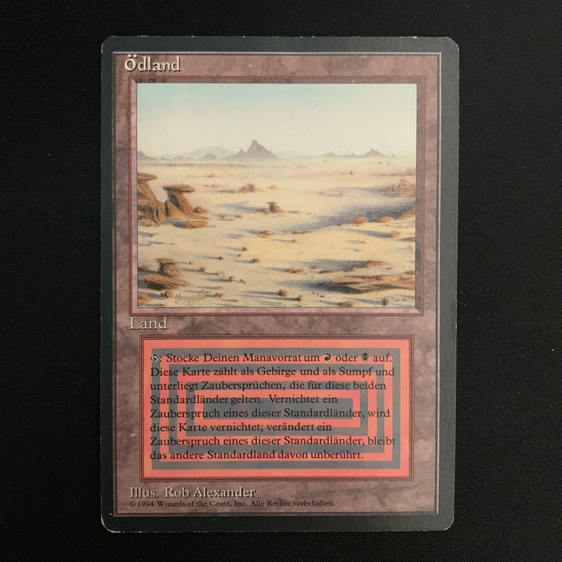 Magic the Gathering Badlands - Foreign Black Bordered - German 