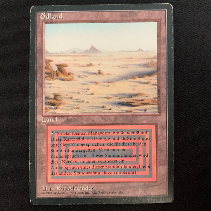 Magic the Gathering Badlands - Foreign Black Bordered - German PL - INKED - 24414