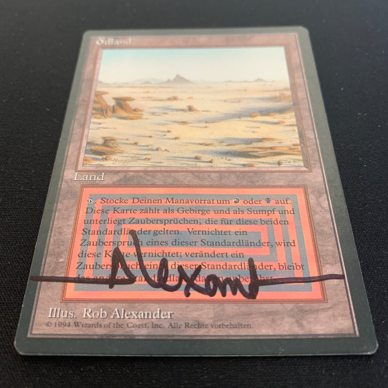 Magic the Gathering Badlands - Foreign Black Bordered - German 