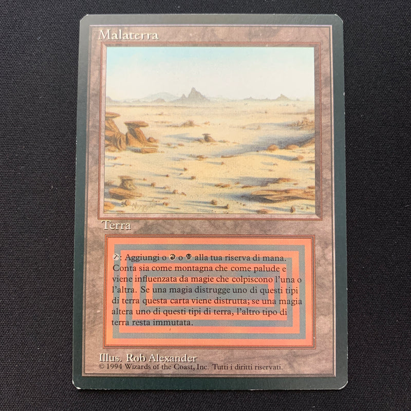 Badlands - Foreign Black Bordered - Italian