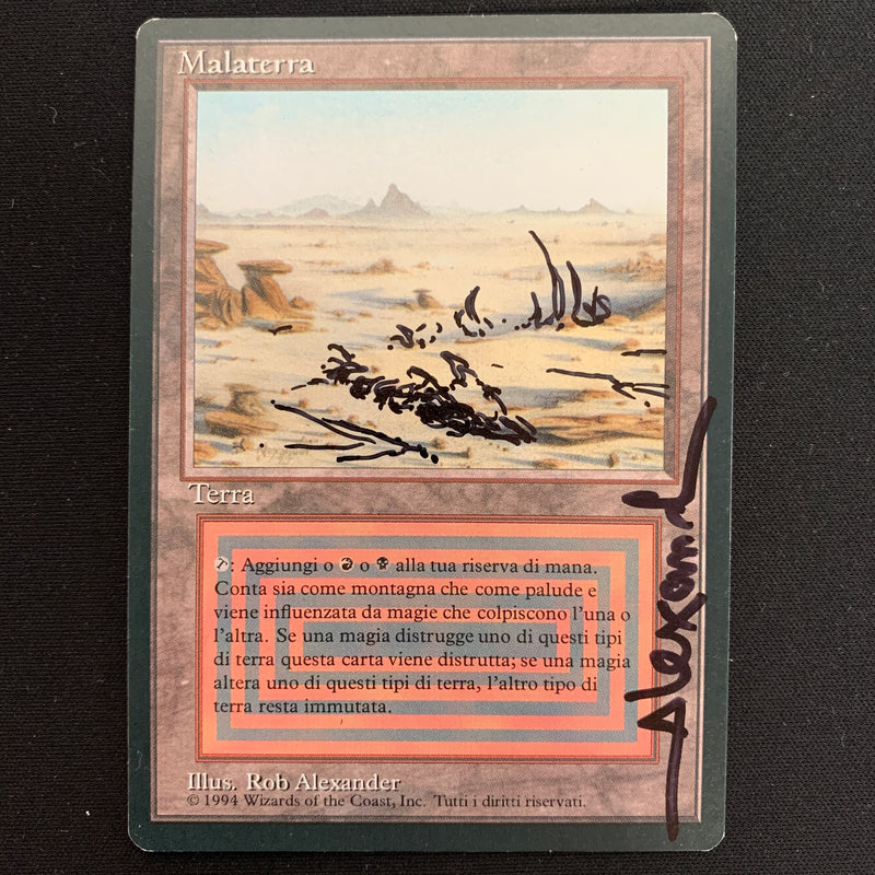 Badlands - Foreign Black Bordered - Italian