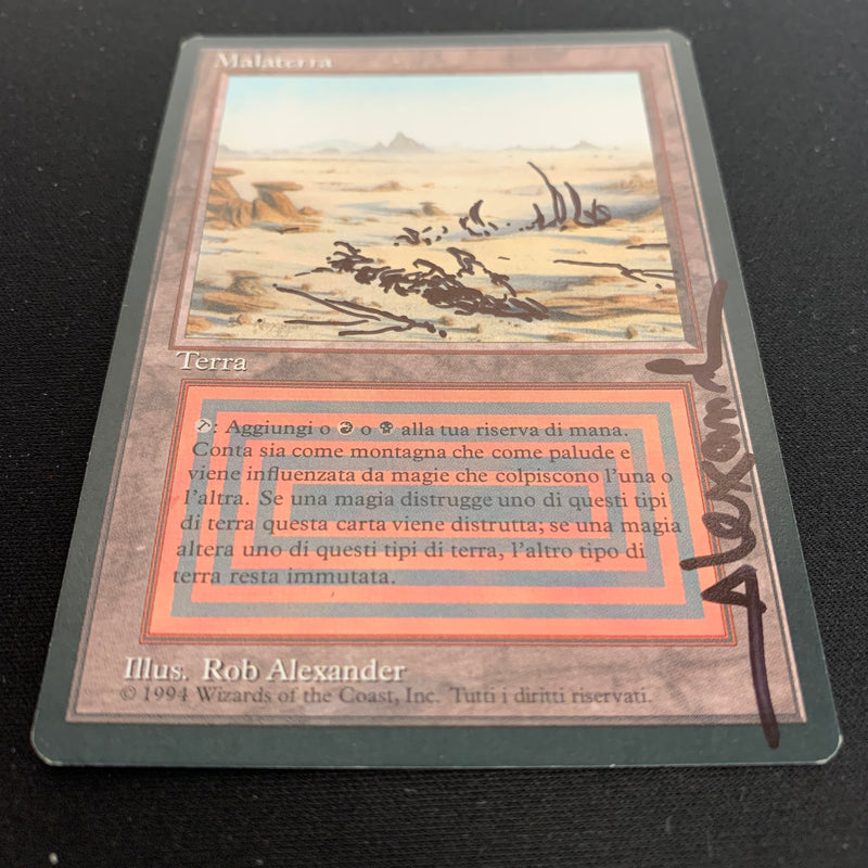 Badlands - Foreign Black Bordered - Italian