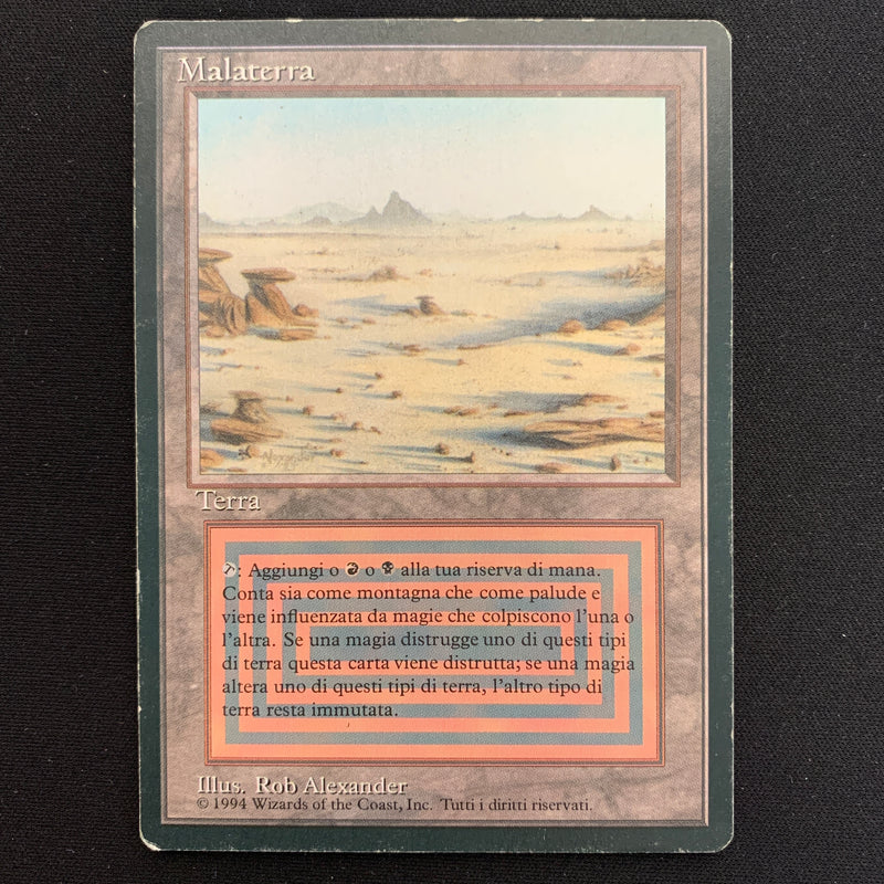 Badlands - Foreign Black Bordered - Italian