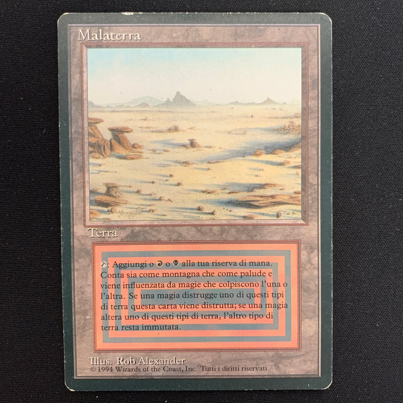 Badlands - Foreign Black Bordered - Italian