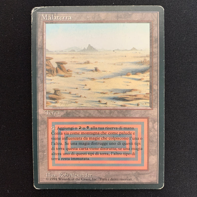 Badlands - Foreign Black Bordered - Italian