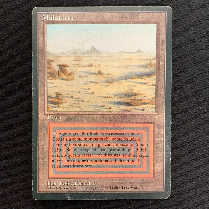 Badlands - Foreign Black Bordered - Italian