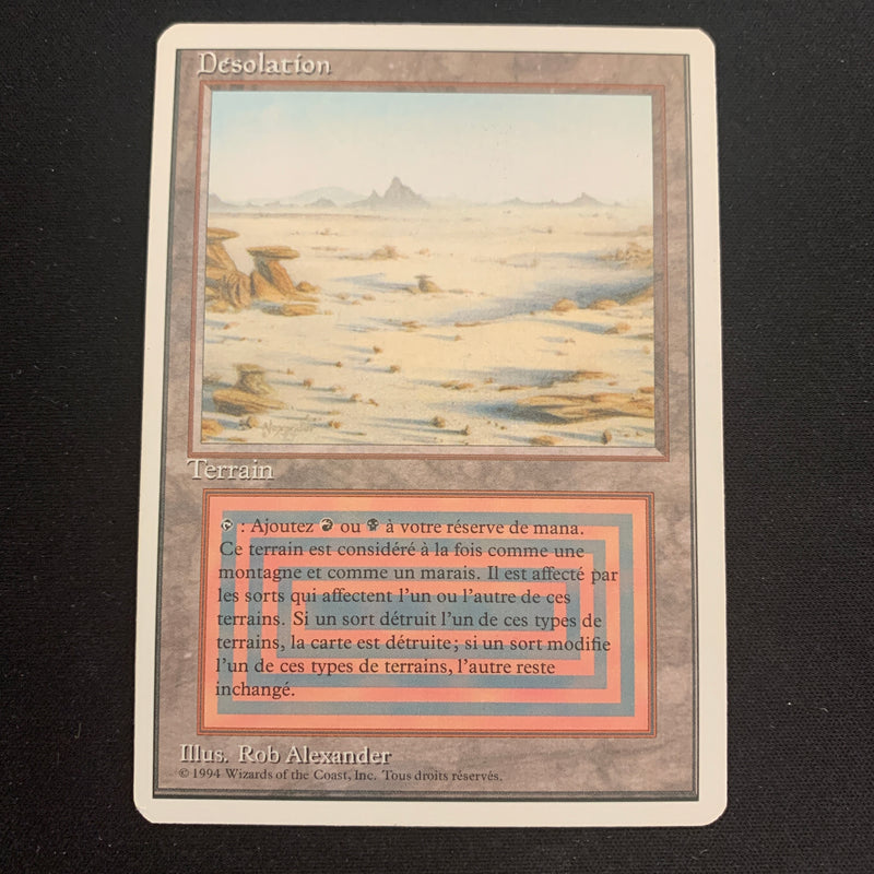 Badlands - Foreign White Bordered - French