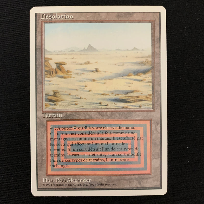 Badlands - Foreign White Bordered - French