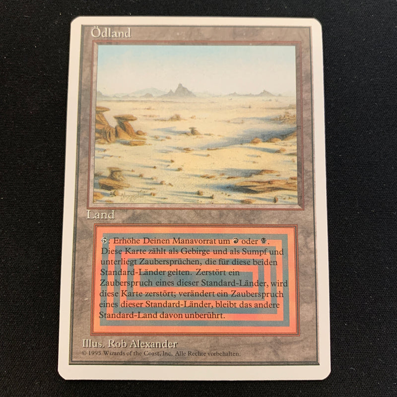 Magic the Gathering Badlands - Foreign White Bordered - German 