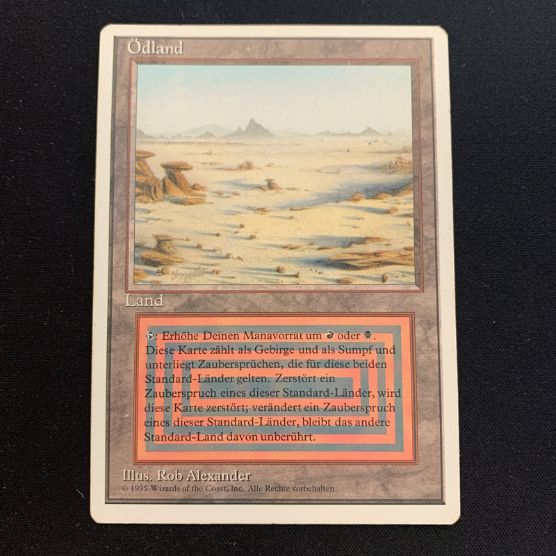 Magic the Gathering Badlands - Foreign White Bordered - German 