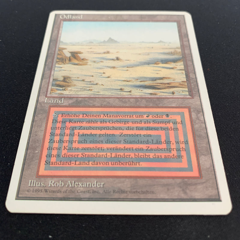 Magic the Gathering Badlands - Foreign White Bordered - German 