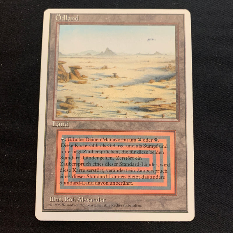 Magic the Gathering Badlands - Foreign White Bordered - German 