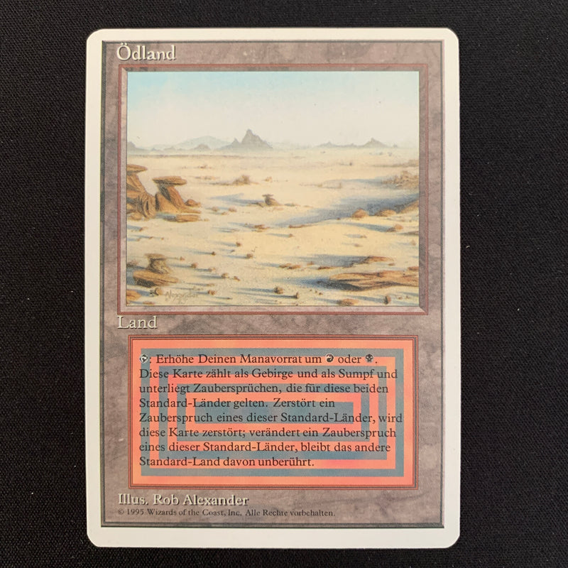 Magic the Gathering Badlands - Foreign White Bordered - German 