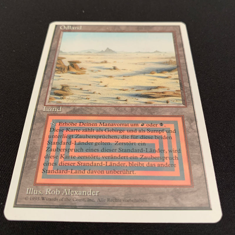 Magic the Gathering Badlands - Foreign White Bordered - German 