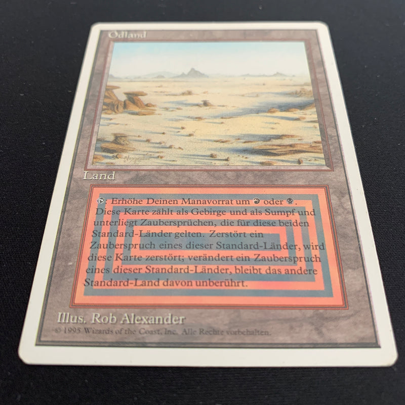 Magic the Gathering Badlands - Foreign White Bordered - German 