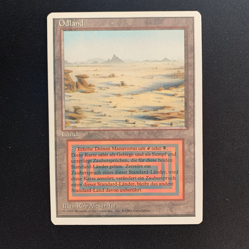 Magic the Gathering Badlands - Foreign White Bordered - German 