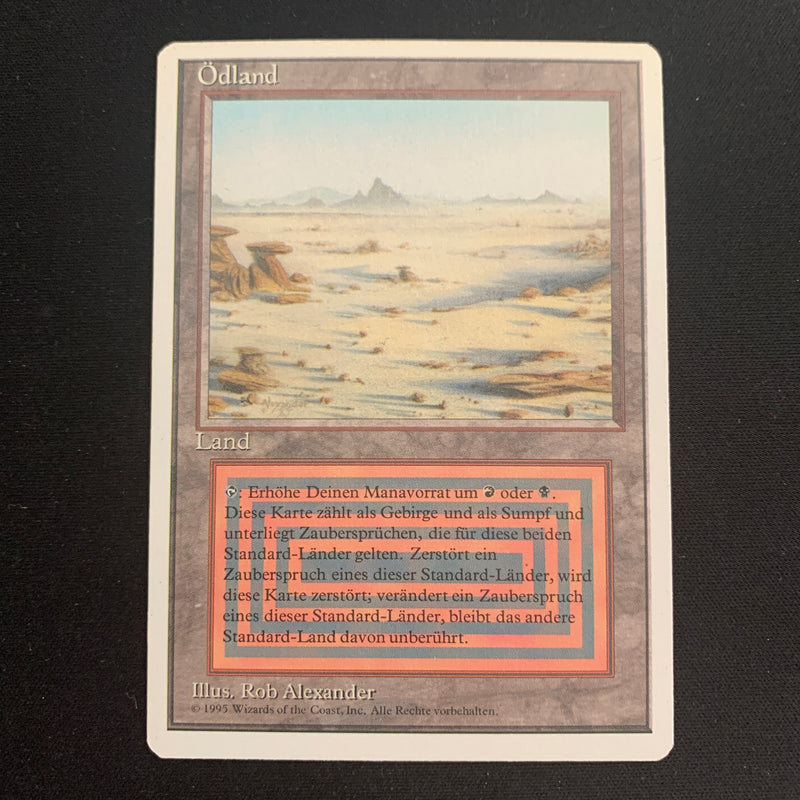 Magic the Gathering Badlands - Foreign White Bordered - German 