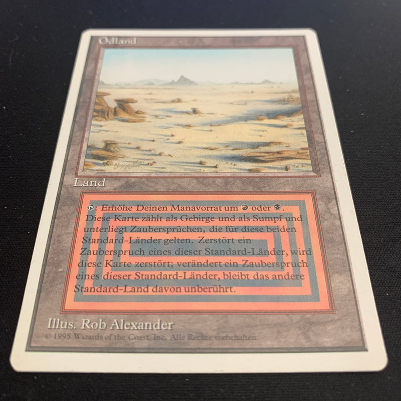 Magic the Gathering Badlands - Foreign White Bordered - German 