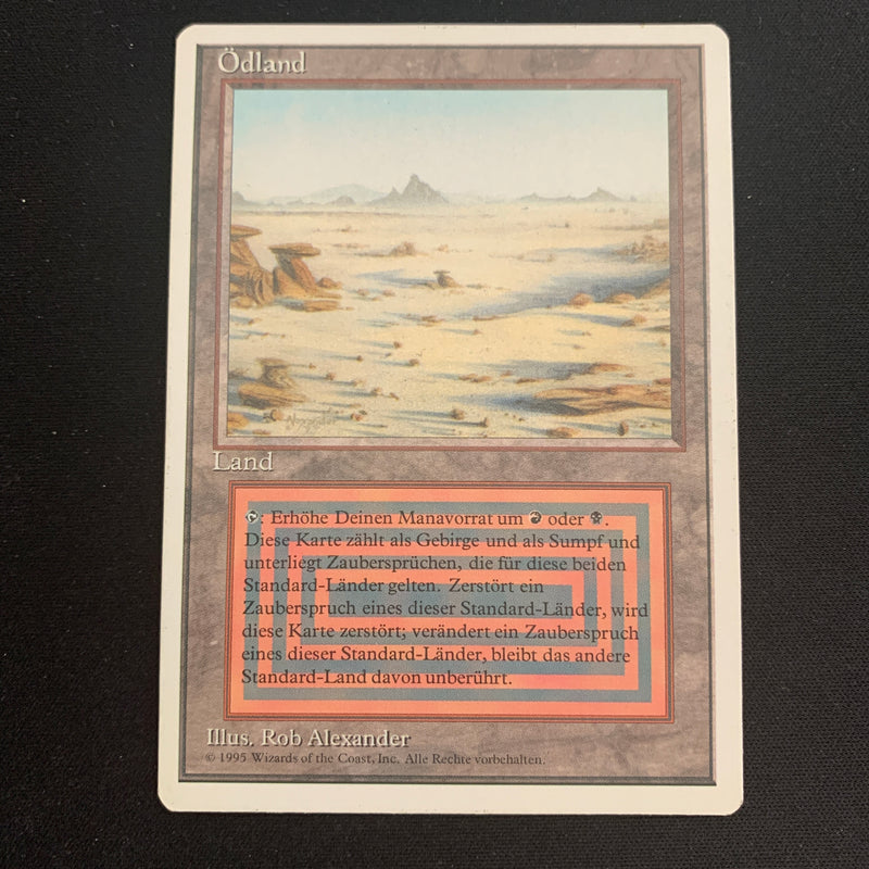 Magic the Gathering Badlands - Foreign White Bordered - German 