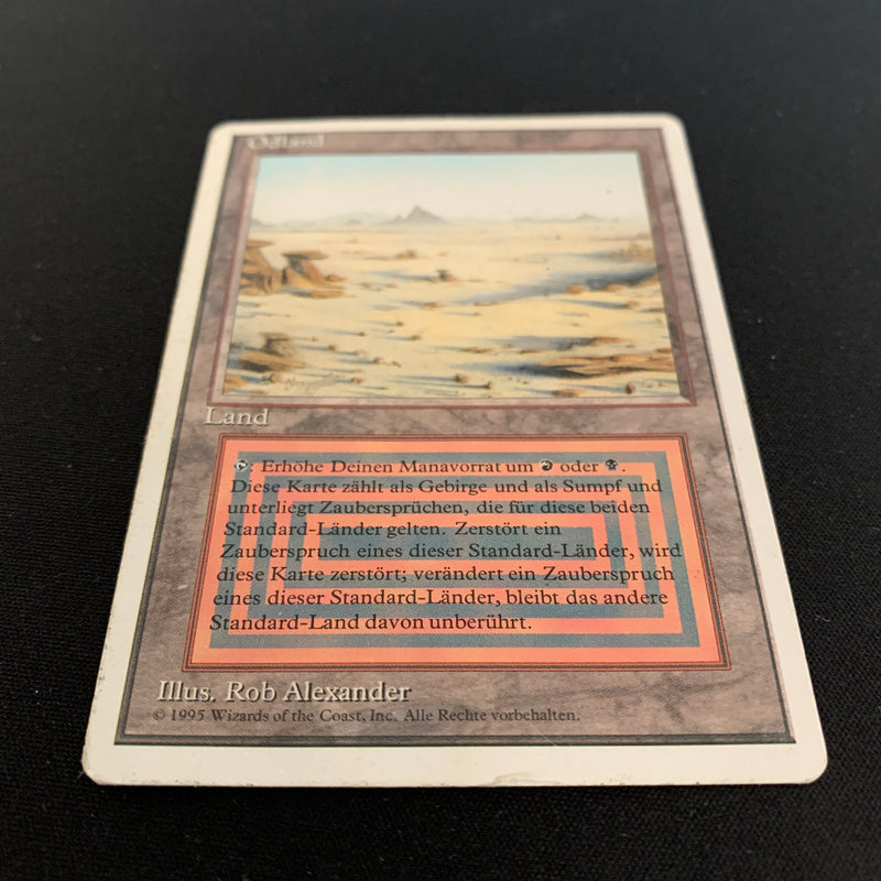 Magic the Gathering Badlands - Foreign White Bordered - German 