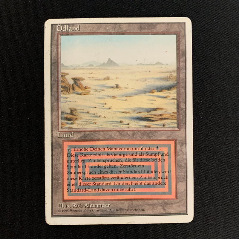 Magic the Gathering Badlands - Foreign White Bordered - German 